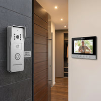 7 inch analogue video door phone intercom kit with indoor monitor and call panel (view 2)