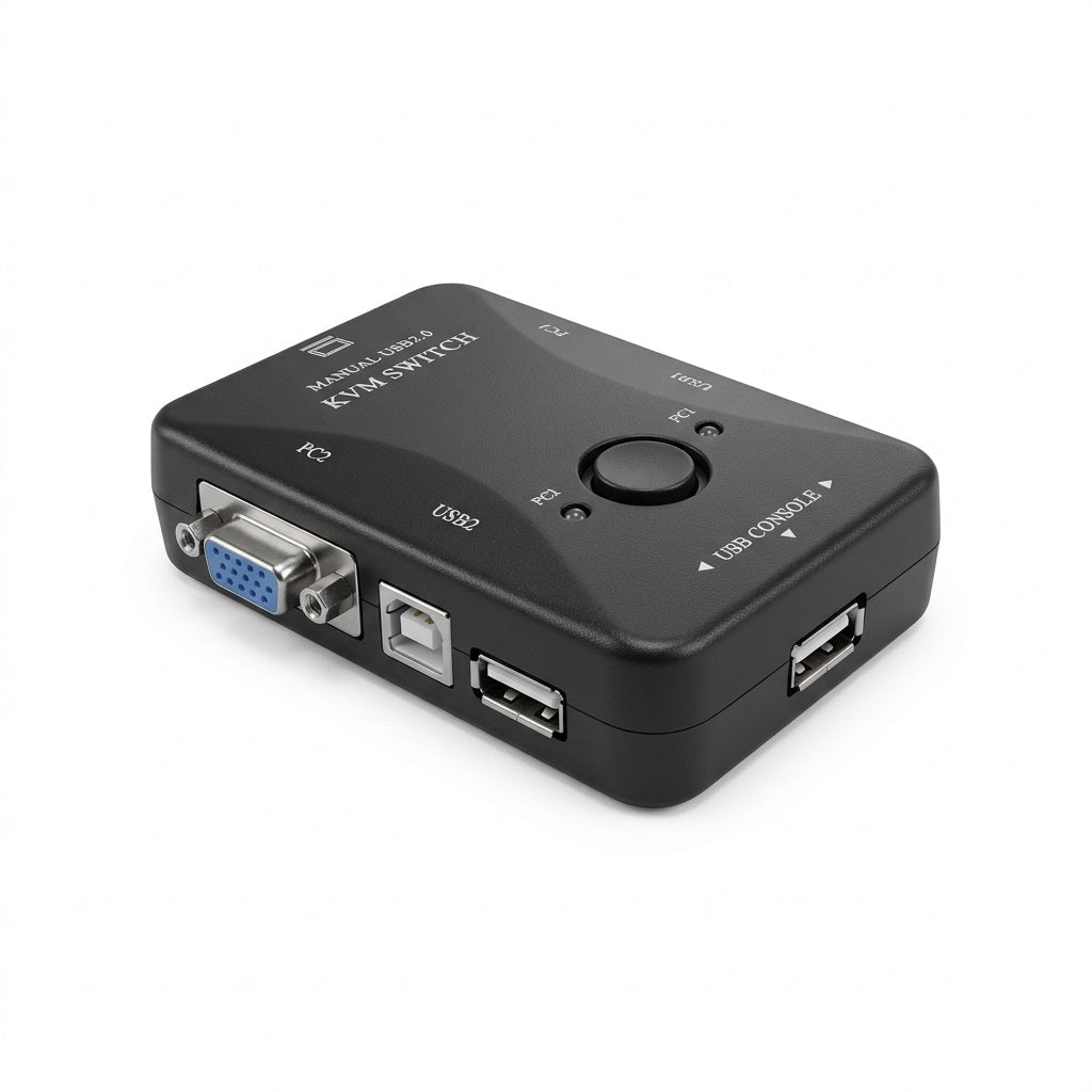 2 Port Vga Switch 1920 X 1080/60 Hz Res