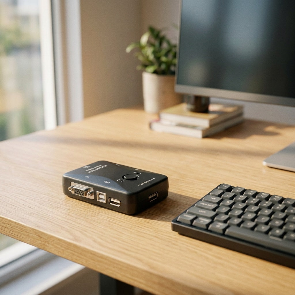 2 Port Vga Switch 1920 X 1080/60 Hz Res – view 2