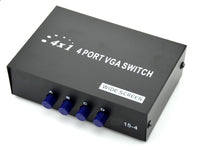 4 Port Vga Switch 1920 X 1080 Res Wi-Sc