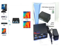 ZATECH 2 Port Vga Splitter Vga-2002