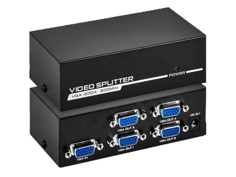 ZATECH 4 Port Vga Splittervga-2004