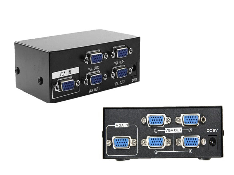 ZATECH 4 Port Vga Splittervga-2004