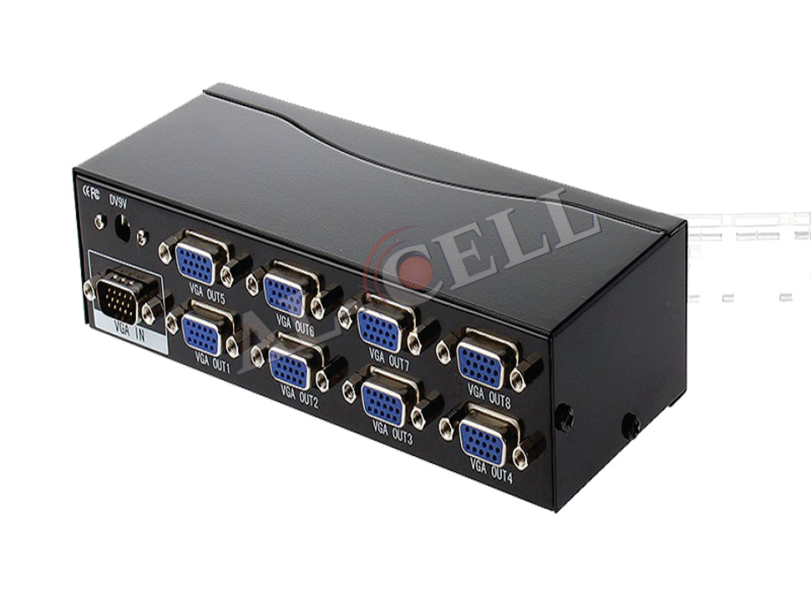 ZATECH Vga 8 Port Splitter Vga-2508