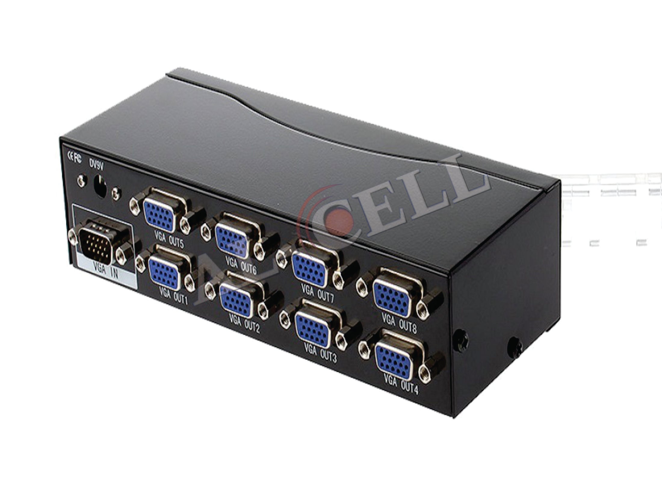 ZATECH Vga 8 Port Splitter Vga-2508