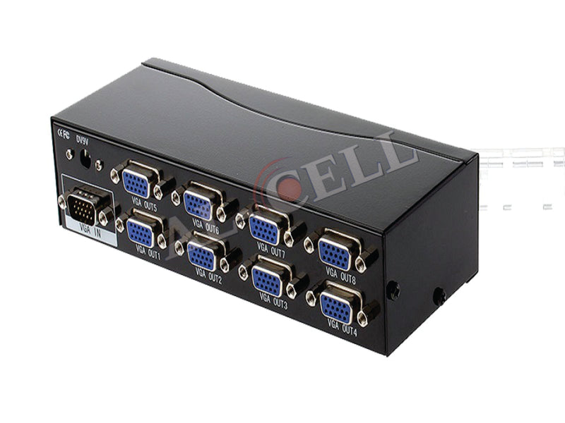 ZATECH Vga 8 Port Splitter Vga-2508