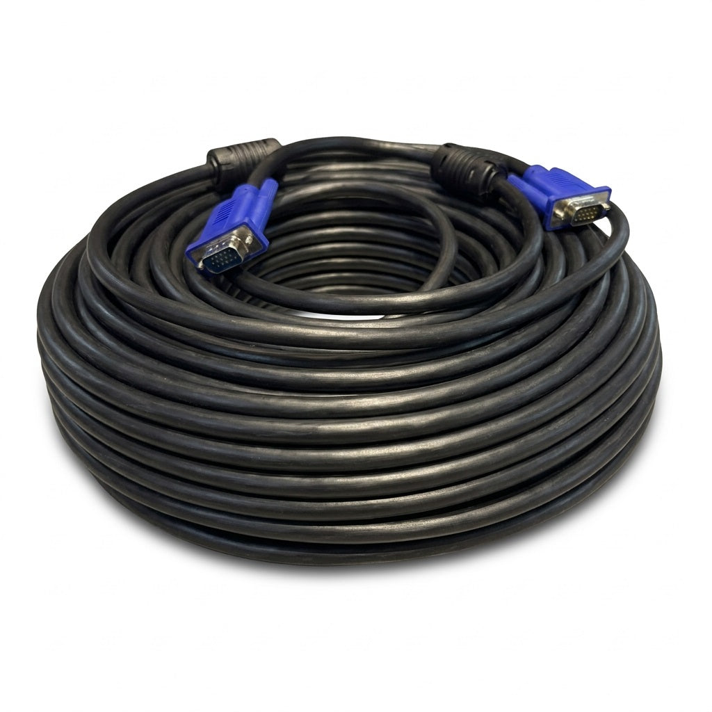VGA Cable 50 Mtr With Ferrite