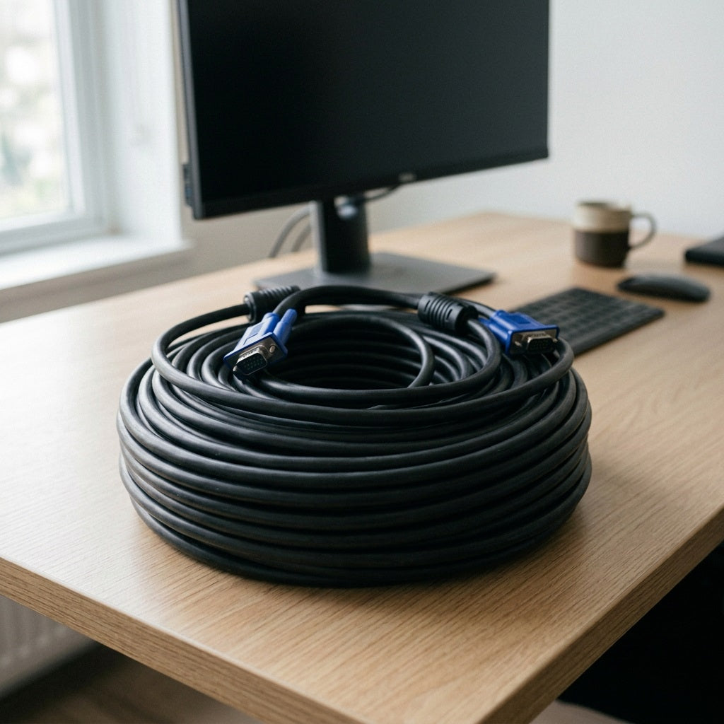 VGA Cable 50 Mtr With Ferrite – view 2