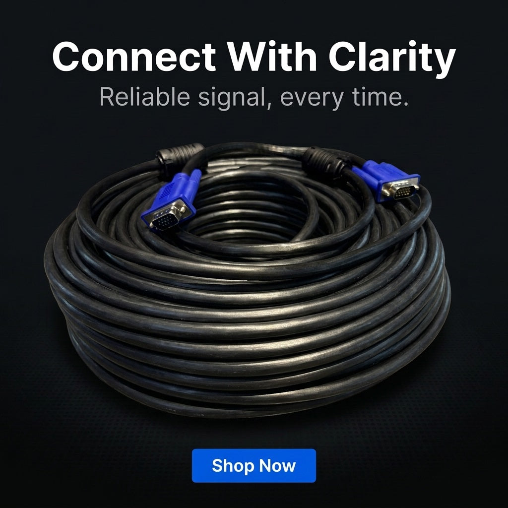 VGA Cable 50 Mtr With Ferrite – view 4