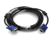 Alcell VGA Cable 5m - 15-Pin Male to Male, Shielded for Monitor, Projector, LCD