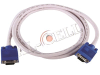 VGA Cable 5Mtr White With Ferrite