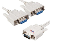 VGA Male To 2 Vga Female Converter