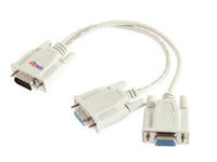 VGA Male To 2 Vga Female Converter
