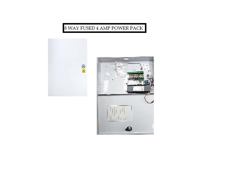 8 Way Fused 4 Amp Power Pack