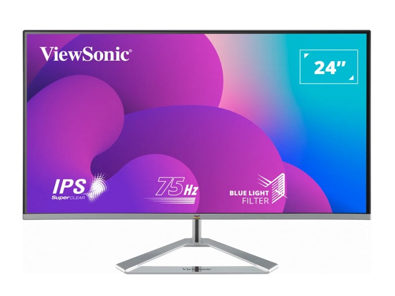 VIEWSONIC 24" Monitor With Frameless