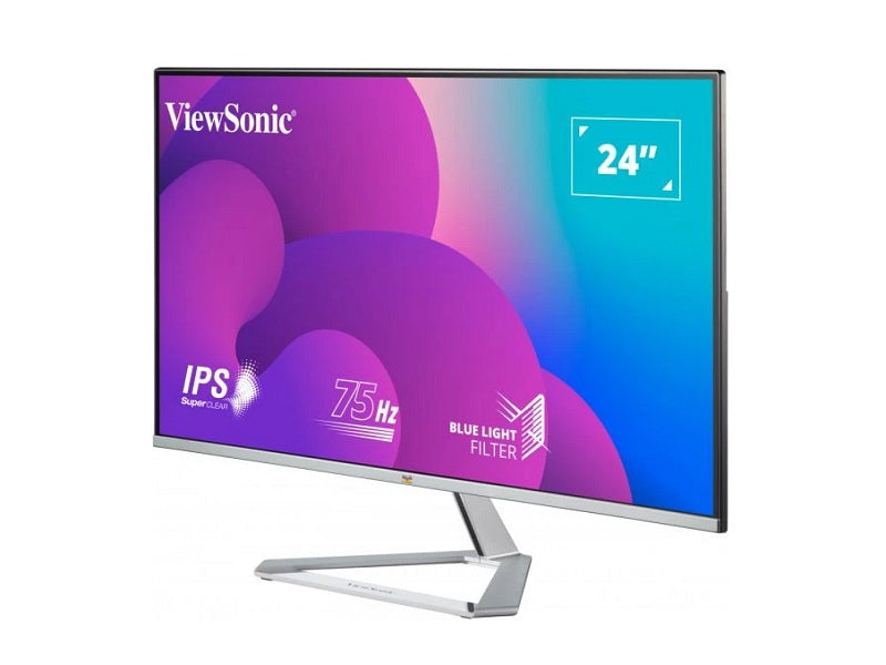VIEWSONIC 24" Monitor With Frameless