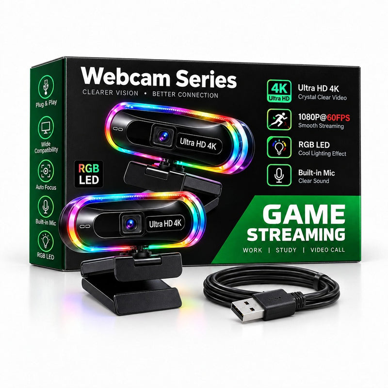 1080P 60FPS Full HD USB Webcam Gaming LE