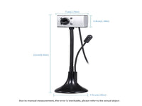 WEB Cam 480P With Built In Mic + Stand