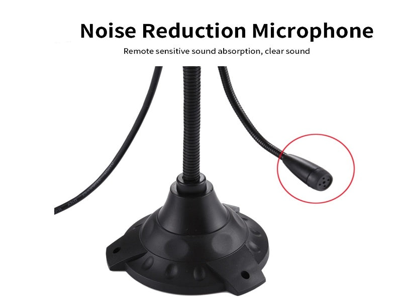 WEB Cam 480P With Built In Mic + Stand
