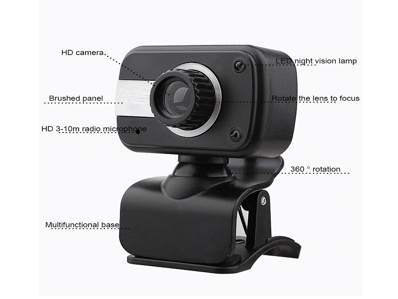 WEB Cam 480P With Built In Mic