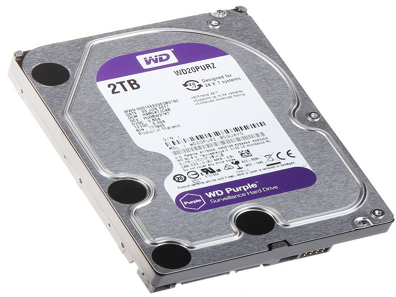 WD 2Tb Surveillance Drive For CCTV
