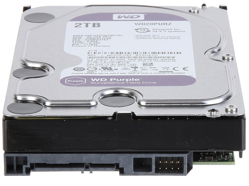 WD 2Tb Surveillance Drive For CCTV