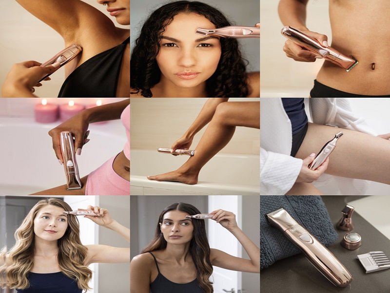 Wahl Cordless Hair Removal Kit Rose Gold