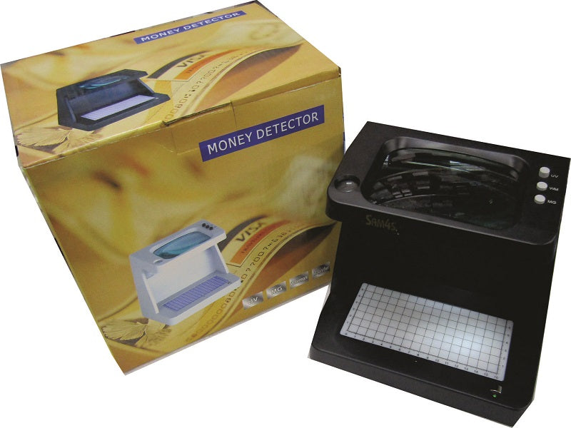 MONEY Detector With Magnifying Glass
