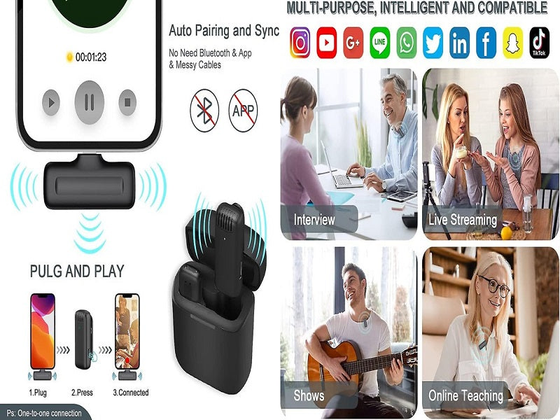 WIRELESS Microphone For Iphone