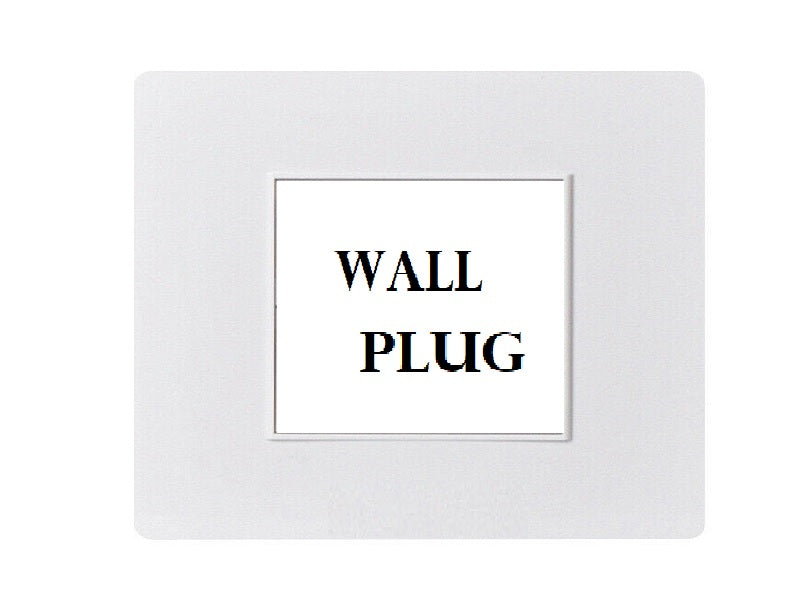WALL Panel For Double Connector