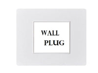 WALL Panel For Double Connector