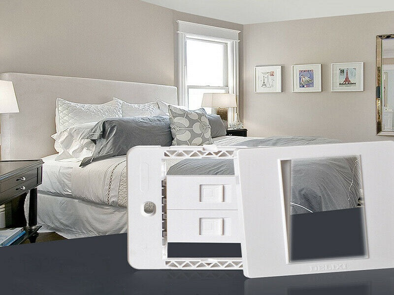 WALL Panel For Double Connector