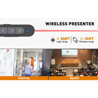 Wireless Presenter 2.4GHz USB Remote 100