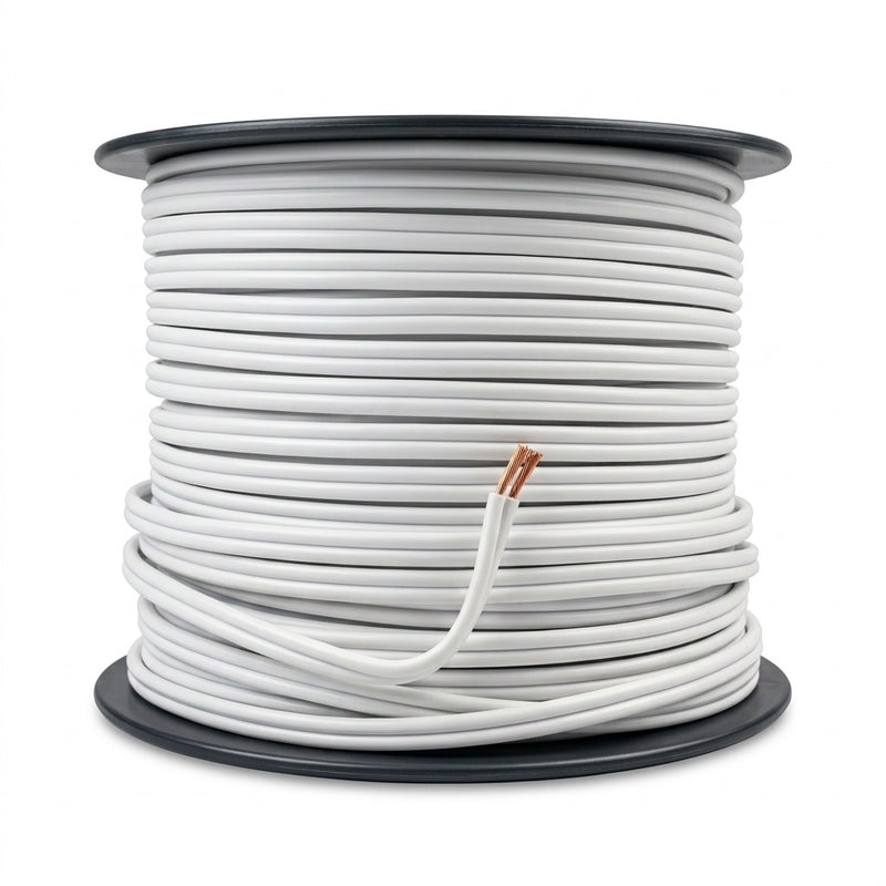 Speaker Wire 1MM White 1Meter
