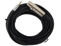 XLR Female/3.5 Male Microphone Cab 10M