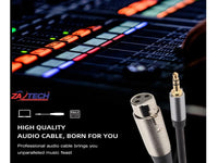 XLR Female/3.5 Male Microphone Cab 10M