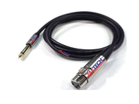 XLR Female/6.35 Male Microphone Cab 1.8M