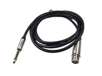 XLR Female/6.35 Male Microphone Cab 20M