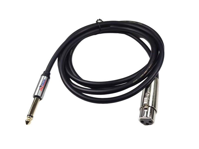 XLR Female/6.35 Male Microphone Cab 20M