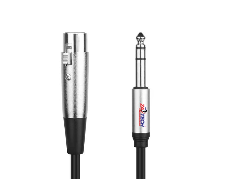 XLR Female/6.35 Male Microphone Cab 20M