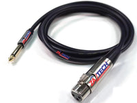 XLR Female/6.35 Male Microphone Cab 5M