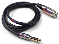 XLR Female/6.35 Male Microphone Cab 5M