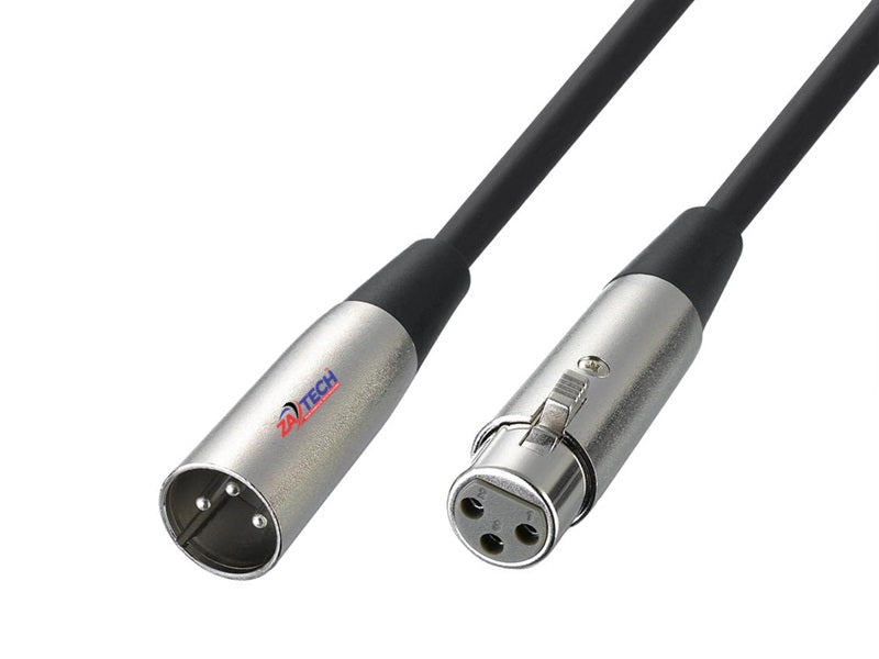 XLR Male To Female Microphone Cable 10 M