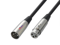 XLR Male To Female Microphone Cable 3M