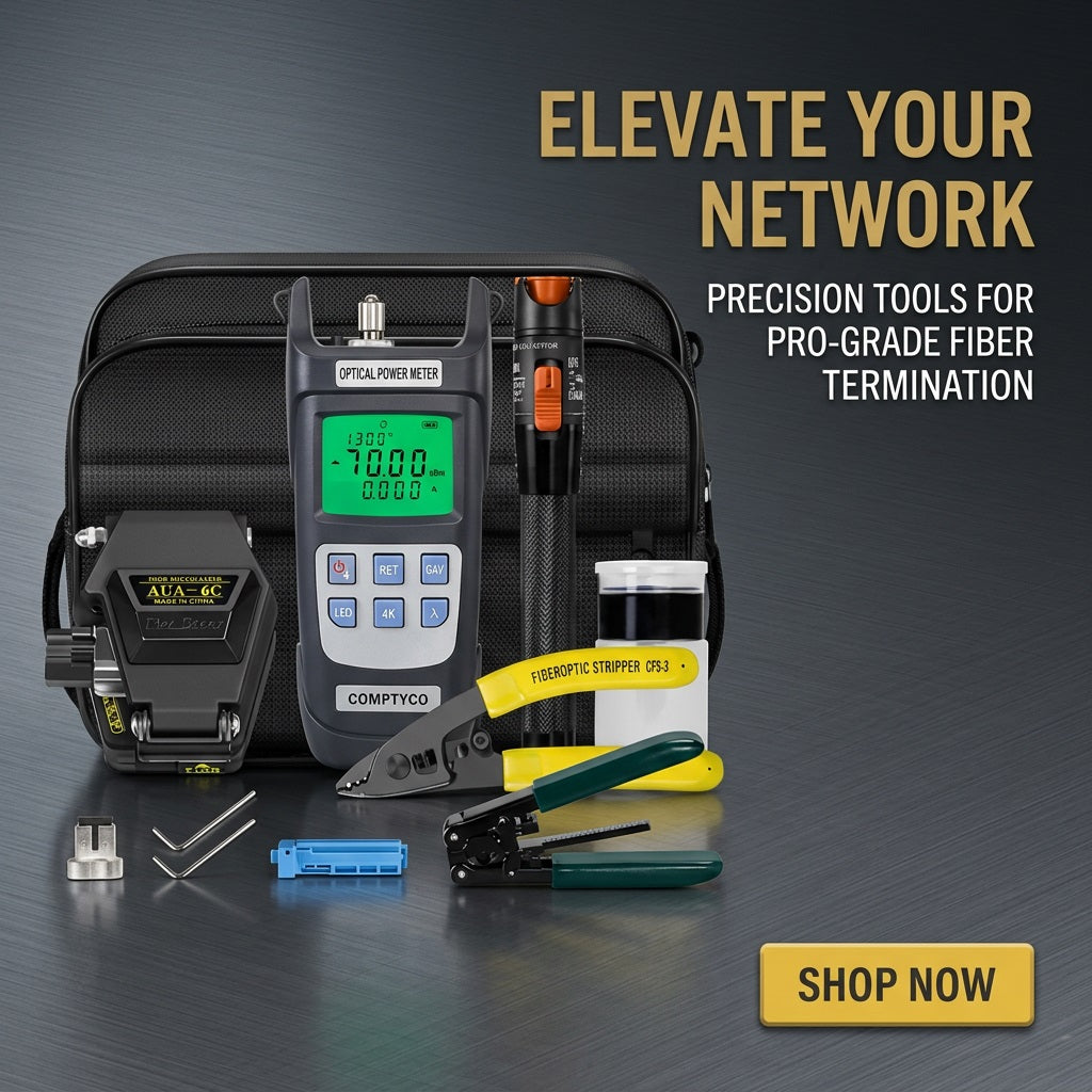 COMPTYCO Y710A+6C fibre optic splicing and cutting tool kit (view 4)