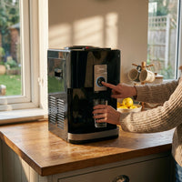 Midea YL2037T-B Countertop Water Dispenser - Hot & Cold, Compressor Cooling, Black