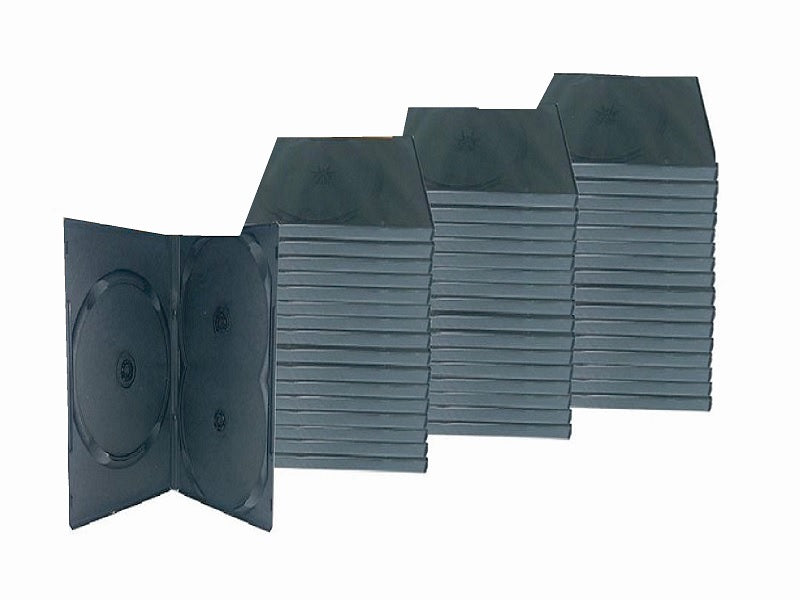 DVD Case 14Mm Black 3Disc 1 Pcs