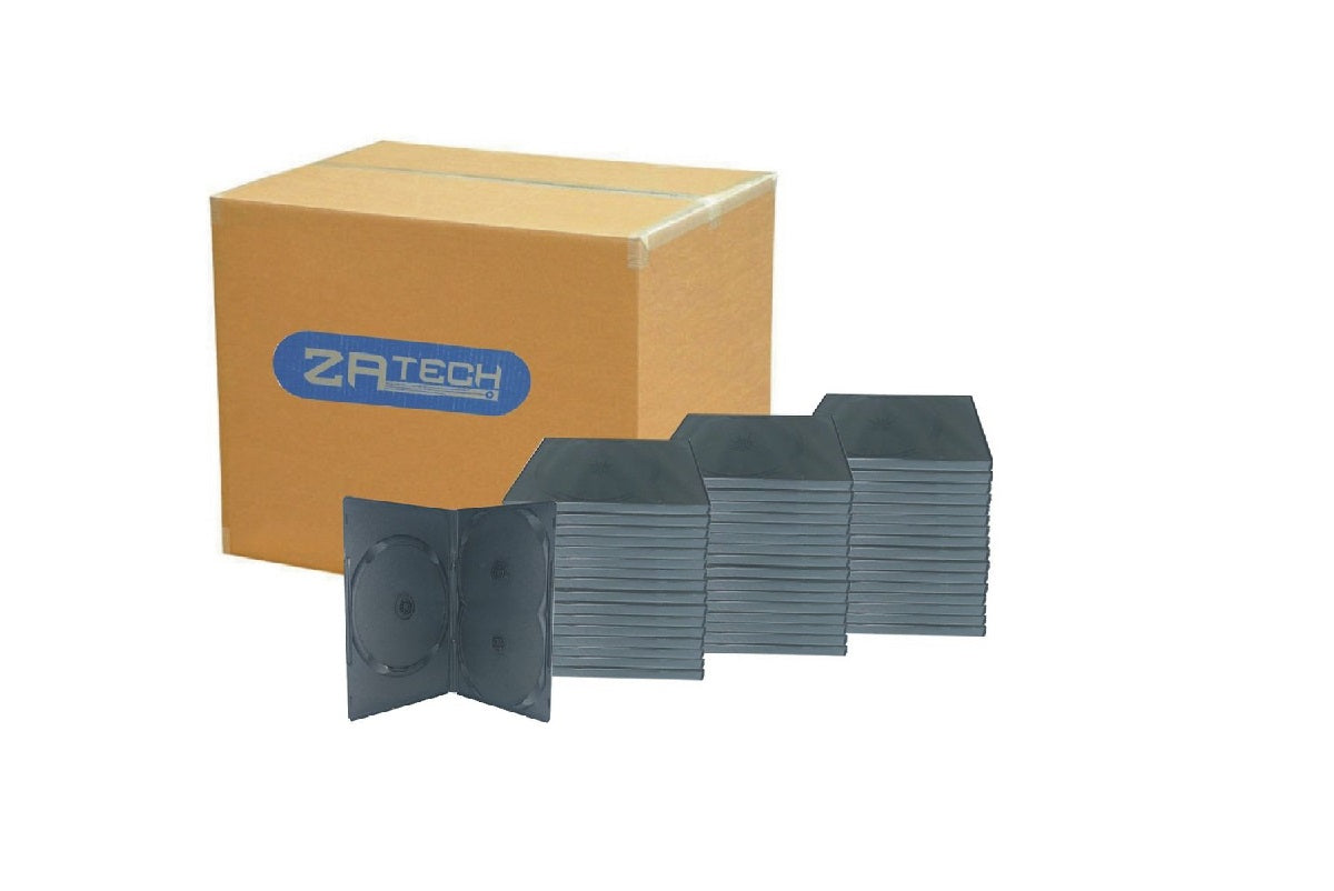 DVD Case 14Mm Black 3Disc X 100 Pack