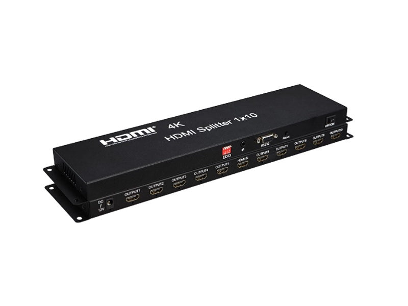 ZATECH 10Port 4K Hdmi Splitter 60Hz Meta