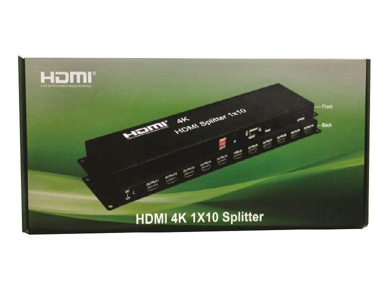 ZATECH 10Port Hdmi Splitter 1080P 3D Sup